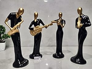 Music Showpiece Sculpture Black