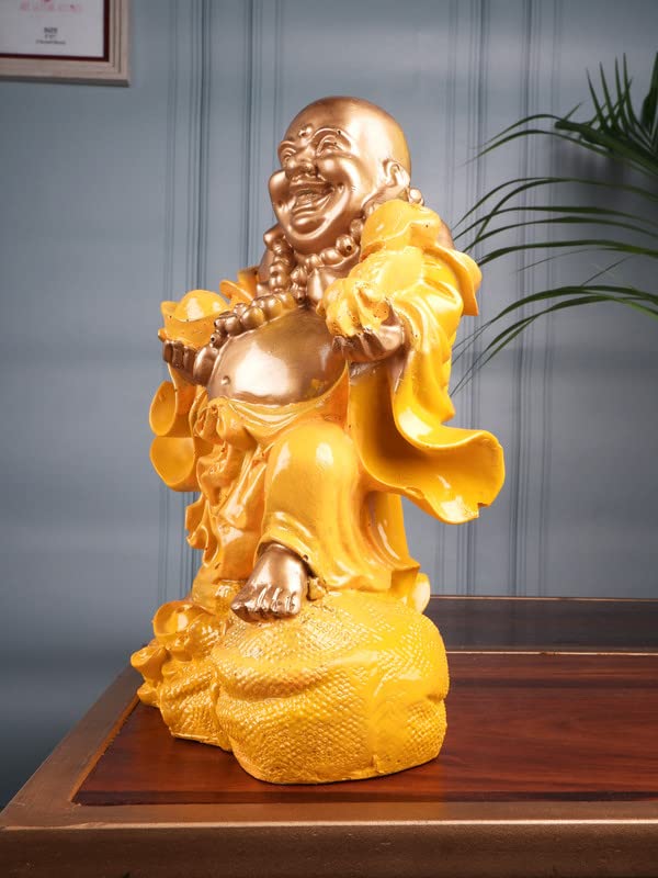 Monk Showpiece Sculpture Cream