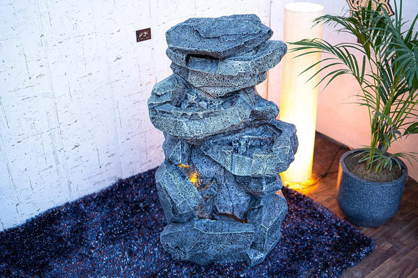 Rock Waterfall Water Fountain for Home & Garden 2